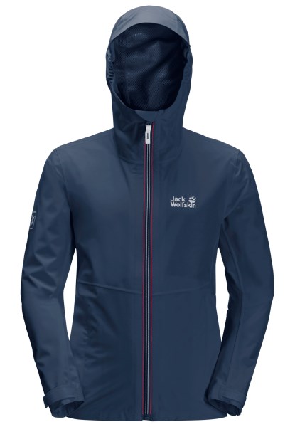 Donker Indigo Jack Wolfskin Merk Jwp Shell Kids
