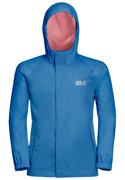Golf Blauwe Tucan Jas Kinderen Nieuw Jack Wolfskin