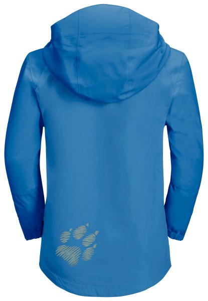 Golf Blauwe Tucan Jas Kinderen Nieuw Jack Wolfskin