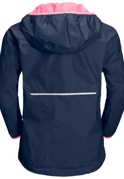 Regenachtige Dagen Kinderen Donker Indigo Jack Wolfskin Heet