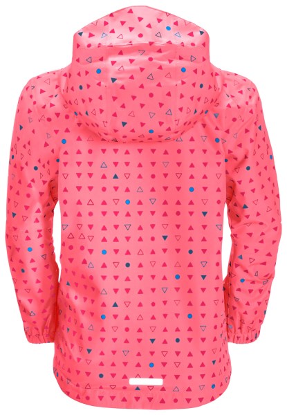 Jack Wolfskin Origins Pink Limonade All Over Tucan Dotted Jacket Kids