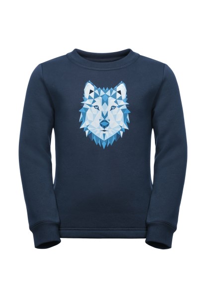 Origin Jack Wolfskin Nachtblauwe Dierenpullover K