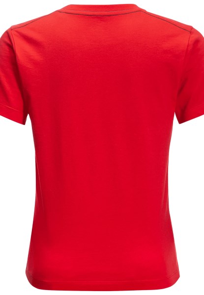 Jack Wolfskin Piek Rood Oorsprong Merk Wolf T K