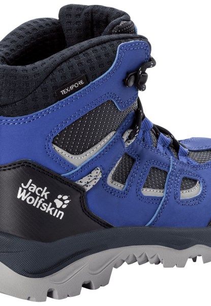 Vojo Texapore Mid K Donkerblauw-grijze Originele Jack Wolfskin