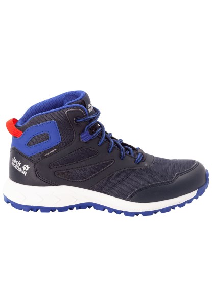 Bos Texapore Mid K Beste Nacht Blauw-rode Jack Wolfskin