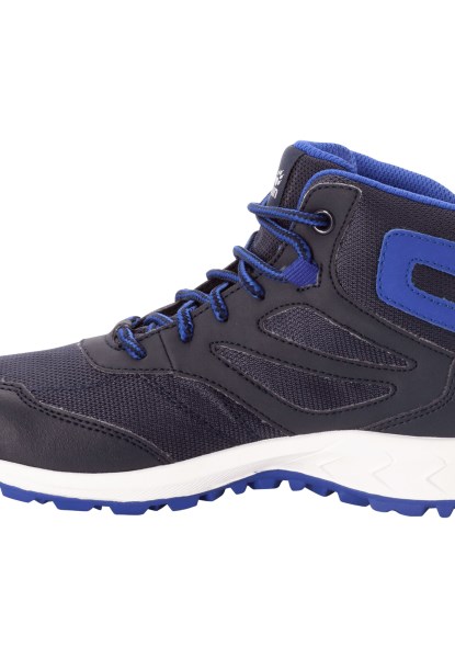 Bos Texapore Mid K Beste Nacht Blauw-rode Jack Wolfskin
