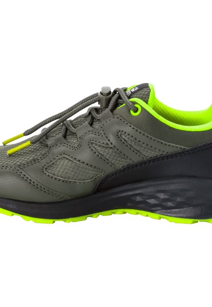 Kaki-gele Jack Wolfskin Ontketenen 4 Speed Texapore K Merken