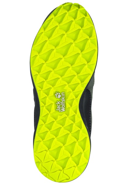 Kaki-gele Jack Wolfskin Ontketenen 4 Speed Texapore K Merken