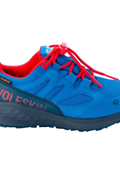 Origins Blauw-rode Jack Wolfskin Ontketenen 4 Versnellingen Texapore K