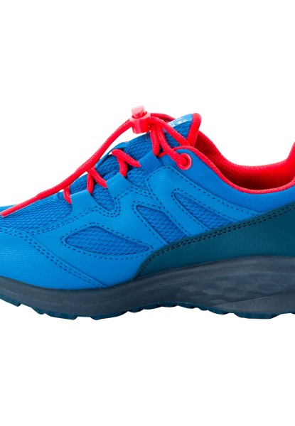 Origins Blauw-rode Jack Wolfskin Ontketenen 4 Versnellingen Texapore K