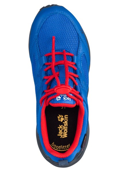 Origins Blauw-rode Jack Wolfskin Ontketenen 4 Versnellingen Texapore K