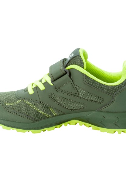 Jack Wolfskin Woodland Low Vc K Groen-limoen Merk