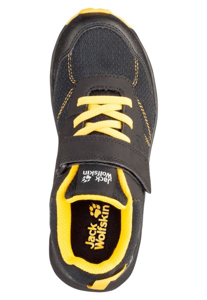 Jack Wolfskin Woodland Low Vc K Brands Black-burly Yellow Xt
