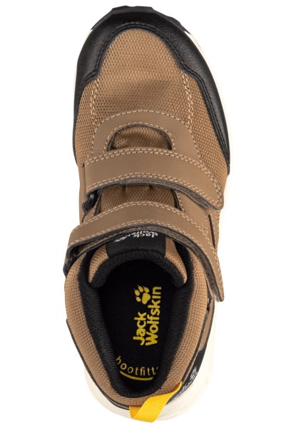 Brown-phantom New Woodland Texapore Mid Vc K Jack Wolfskin