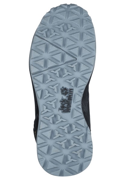 Collecties Woodland Texapore Mid K Jack Wolfskin Zwart-potig Geel Xt