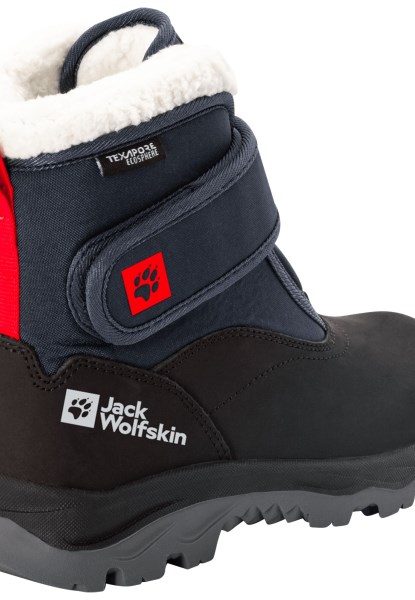 Brand Jack Wolfskin Vojo Shell Texapore Mid Vc K Donkerblauw-zwart