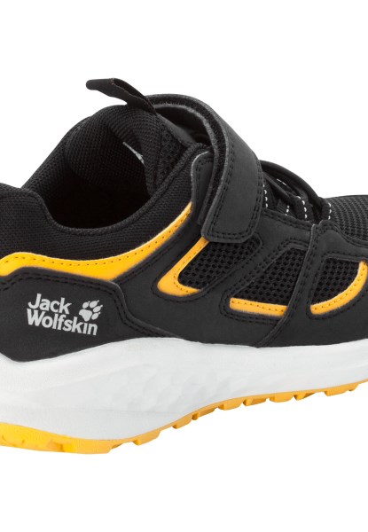 Vojo Vent Vc K Zwart-potig Geel Xt Jack Wolfskin Nieuw