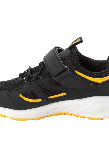 Vojo Vent Vc K Zwart-potig Geel Xt Jack Wolfskin Nieuw