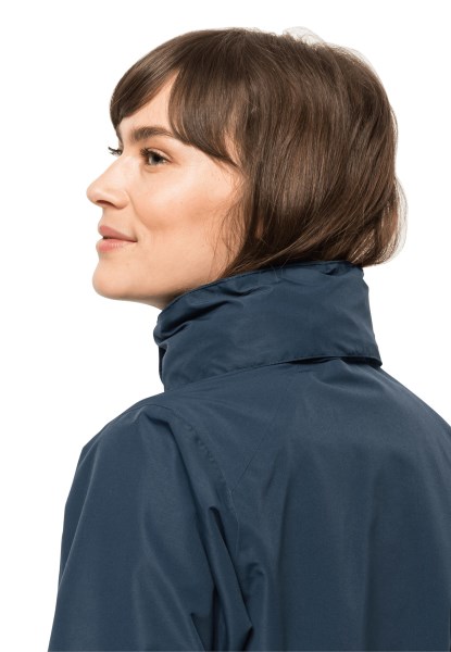 Nachtblauw Jack Wolfskin Geisshorn 3in1 Jas W Merk