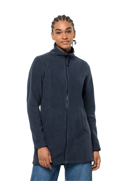 Nachtblauwe Ottawa Jas Jack Wolfskin Heet