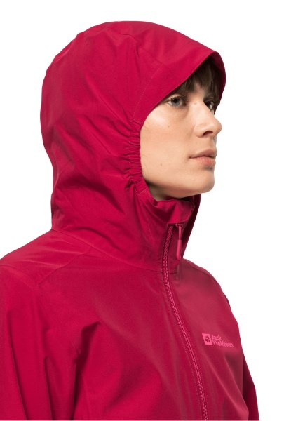 Moonrise 3in1 Jack Van Het Merk Jack Wolfskin Cranberry