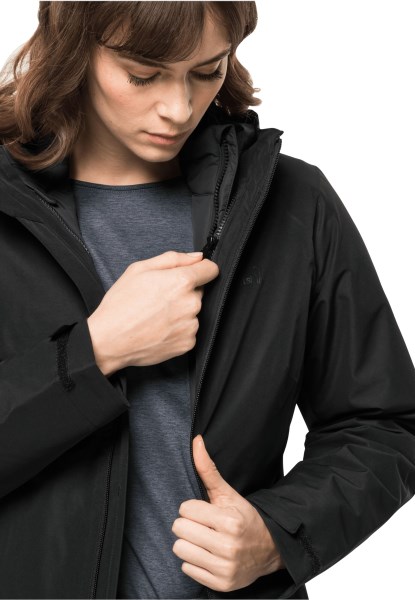 Bergland Ins Jas Met Zwarte Hot Jack Wolfskin