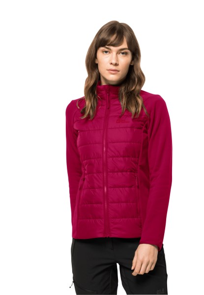 Geisshorn 3in1 Jas Met Nieuwe Cranberry Jack Wolfskin