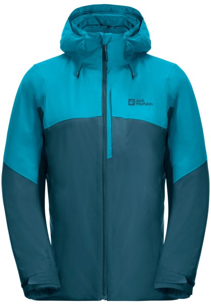 Blauw Koraal Jack Wolfskin Feldberg 3in1 Jack Met Origineel