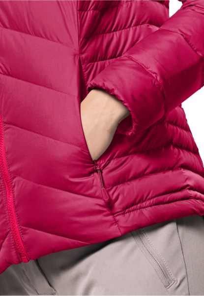 Cranberry Tundra Donsjack W Jack Wolfskin Nieuw