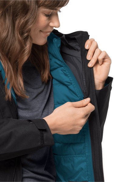 Bergland Hybrid W Collection Blue Coral Jack Wolfskin