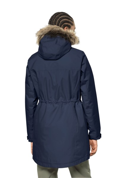 Jack Wolfskin Winterfrost In Parka W Origineel Nachtblauw