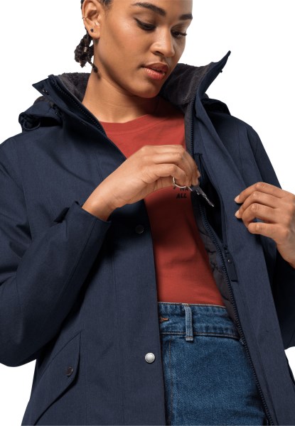 Origins Park Avenue Jas Nachtblauw Jack Wolfskin