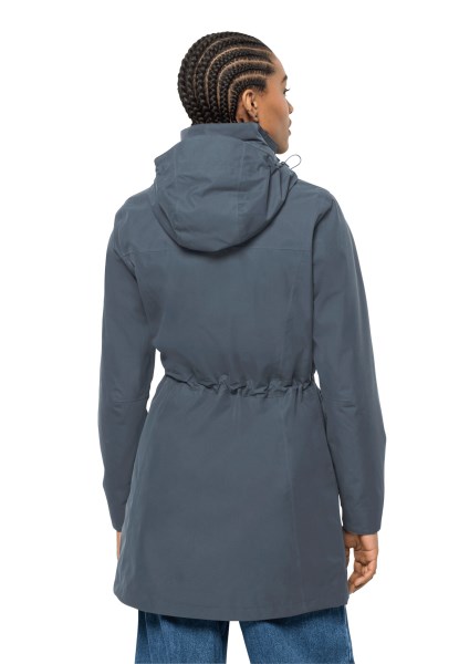 Leisteen Blauwe Ottawa Jas Jack Wolfskin Origin