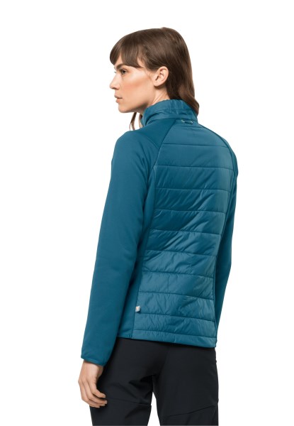 Hot Jack Wolfskin Geisshorn 3in1 Jas Met Blauw Koraal