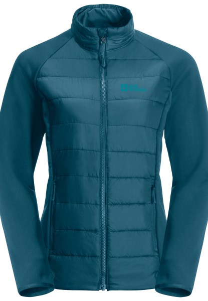 Hot Jack Wolfskin Geisshorn 3in1 Jas Met Blauw Koraal