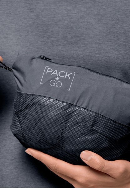 Jack Wolfskin Hot Pack & Go Shell W Ombre Blauw