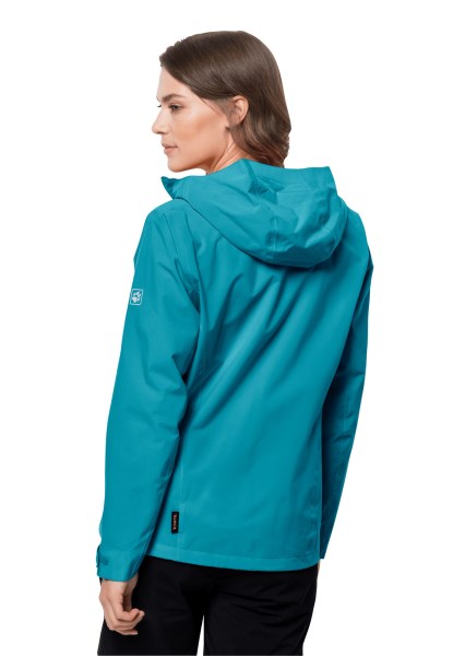Fashion Zoetwaterblauw Jack Wolfskin Pack & Go Shell W