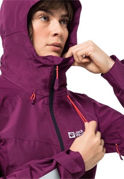 Morobbia 2l Jas Met Wilde Bessen Jack Wolfskin Origins