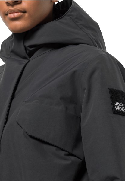 Alex 2l Ins Parka Met Originele Phantom Jack Wolfskin