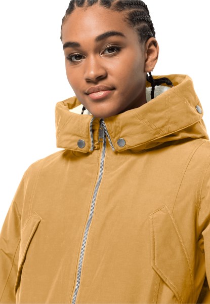 Jack Wolfskin Amber Goud Hot Rocky Point Parka