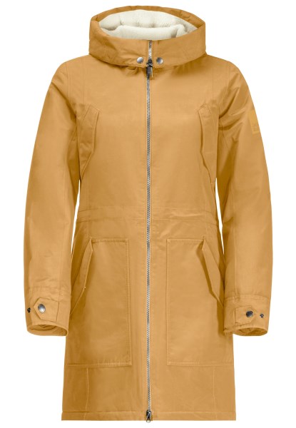 Jack Wolfskin Amber Goud Hot Rocky Point Parka