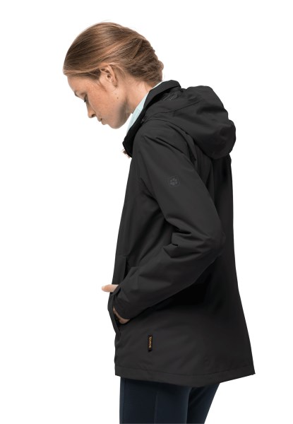 Jack Wolfskin Evandale Jas W Zwarte Collectie