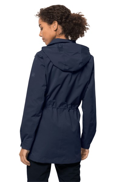 Nachtblauwe Dakar Parka W Jack Wolfskin Origineel