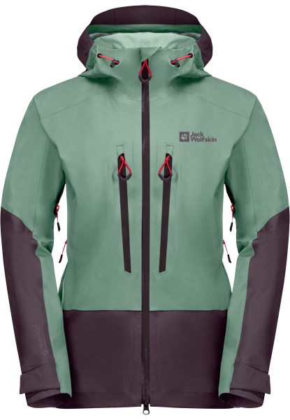 Graniet Groene Alpspitze 3l Jas Met Hot Jack Wolfskin
