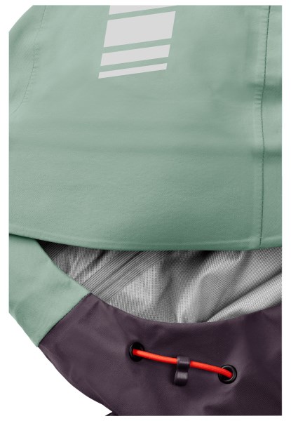 Graniet Groene Alpspitze 3l Jas Met Hot Jack Wolfskin