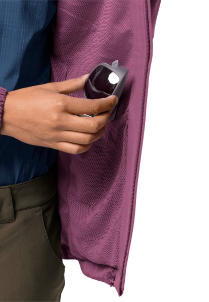 Best Stormy Point Jacket W Jack Wolfskin Violet Quartz