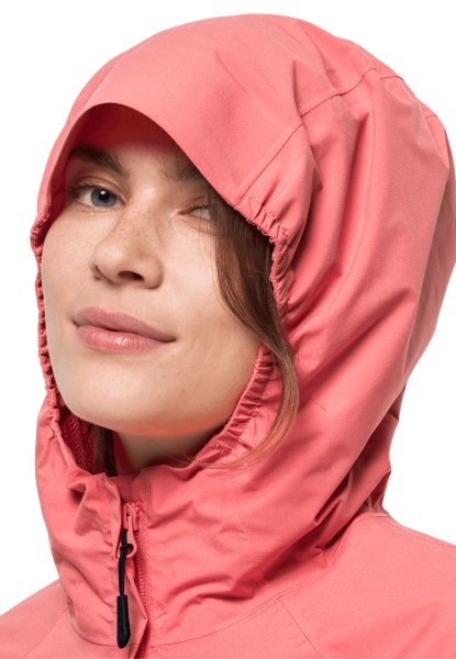 Tasman Peak Jas Met Hot Jack Wolfskin Woestijnroos
