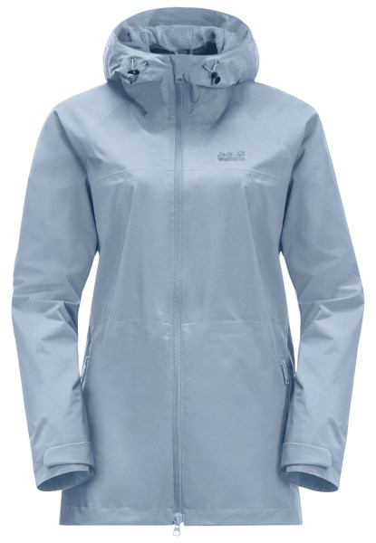 Jack Wolfskin Blauwe Mist Nieuwe Baydream Jas W