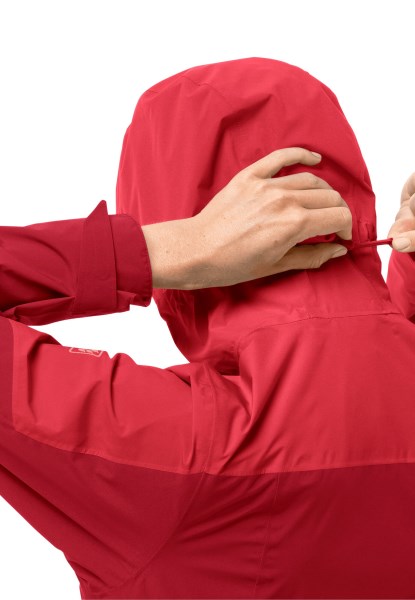 Jack Wolfskin Bright Scarlet Go Hike Jacket W Fashion