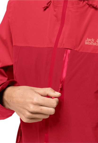 Jack Wolfskin Bright Scarlet Go Hike Jacket W Fashion